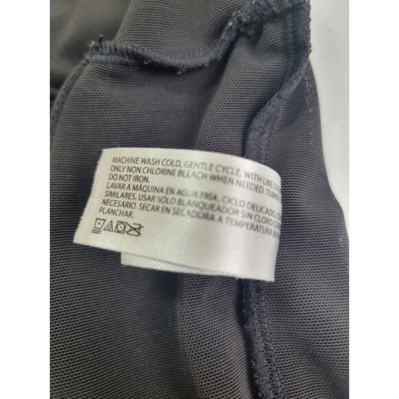 Sofia Vergara Wire Free Corset Bodysuit Intimates Black One Piece Size Large - Picture 6 of 8